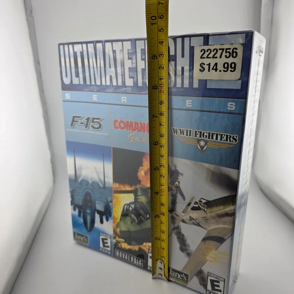 Ultimate Flight Series F-15 Comanche Gold WWII Fighters PC CD-ROM‎ Big Box NOS